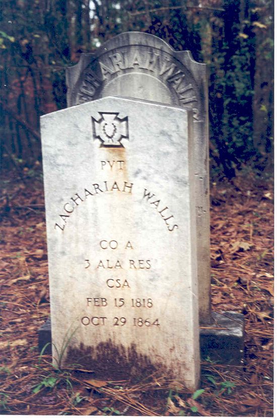 Zachariah Walls Marker