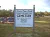 Lower Cane Creek Primitive Baptist Church Cemetery Sign