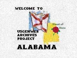 The USGenWeb Archives - Alabama