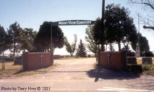Mount View Cemetery, Bennett, Adams County, CO