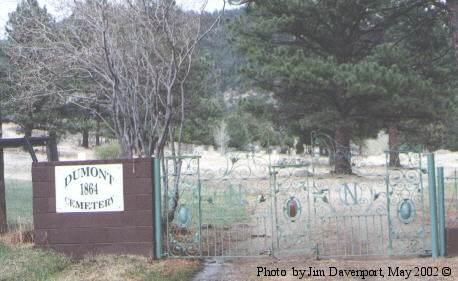 Dumont Cemetery, Dumont, Clear Creek County, CO