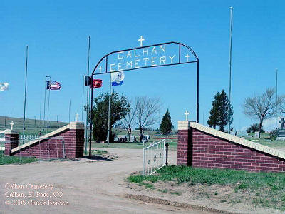 Calhan Cemetery, Calhan, El Paso County, CO