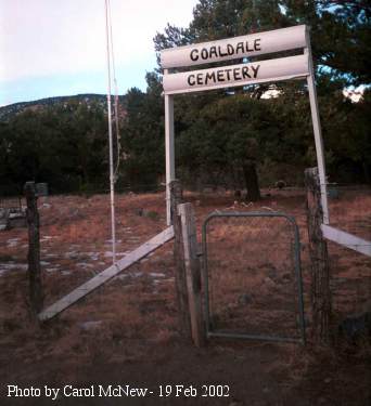 Coaldale Cemetery, Coaldale, Fremont County, CO