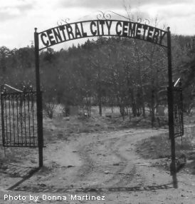 Central City Cemetery Gate