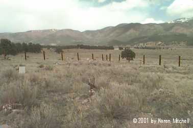 Cisneroes Cemetery, near Gardner, Huerfano County, CO