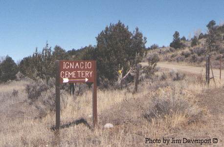 Ignacio Cemetery, Ignacio, La Plata County, CO