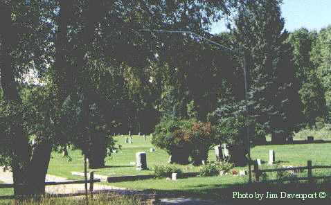 Entrance and Grounds, Dallas Park Cemetery, Ridgway, Ouray County, CO