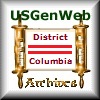 USGenWeb D.C. USGenWeb Archives Logo