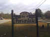 City of Porterdale Sign on the Poerterdale Baptist Cemetery grounds