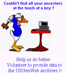 Help us to do better<br>Volunteer to provide data to<br> the USGenweb Archives today!!!