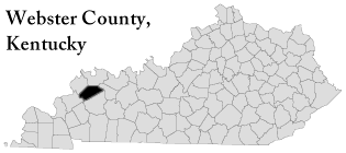 Webster Co map