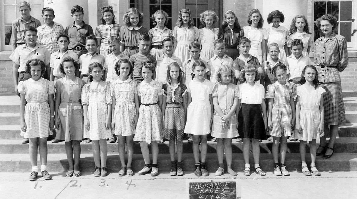 1947-1948 LaGrange 5th Grade