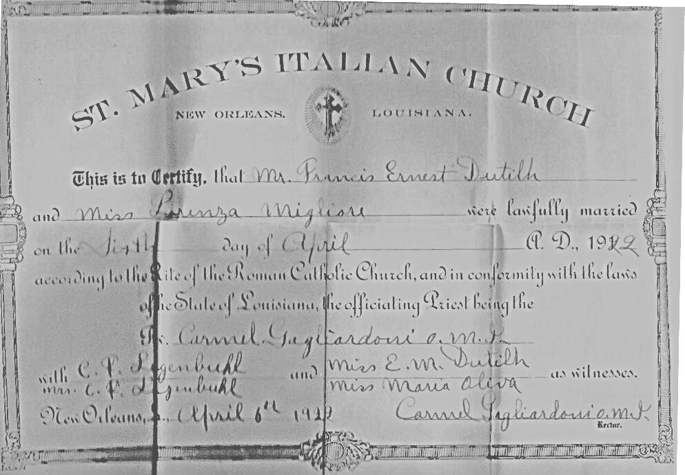 Groom Marriage Certificates Orleans Parish Archives - LAGENWEB - USGENWEB