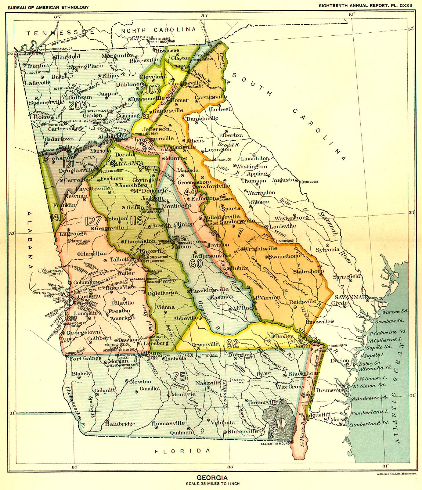 Georgia, Map 15