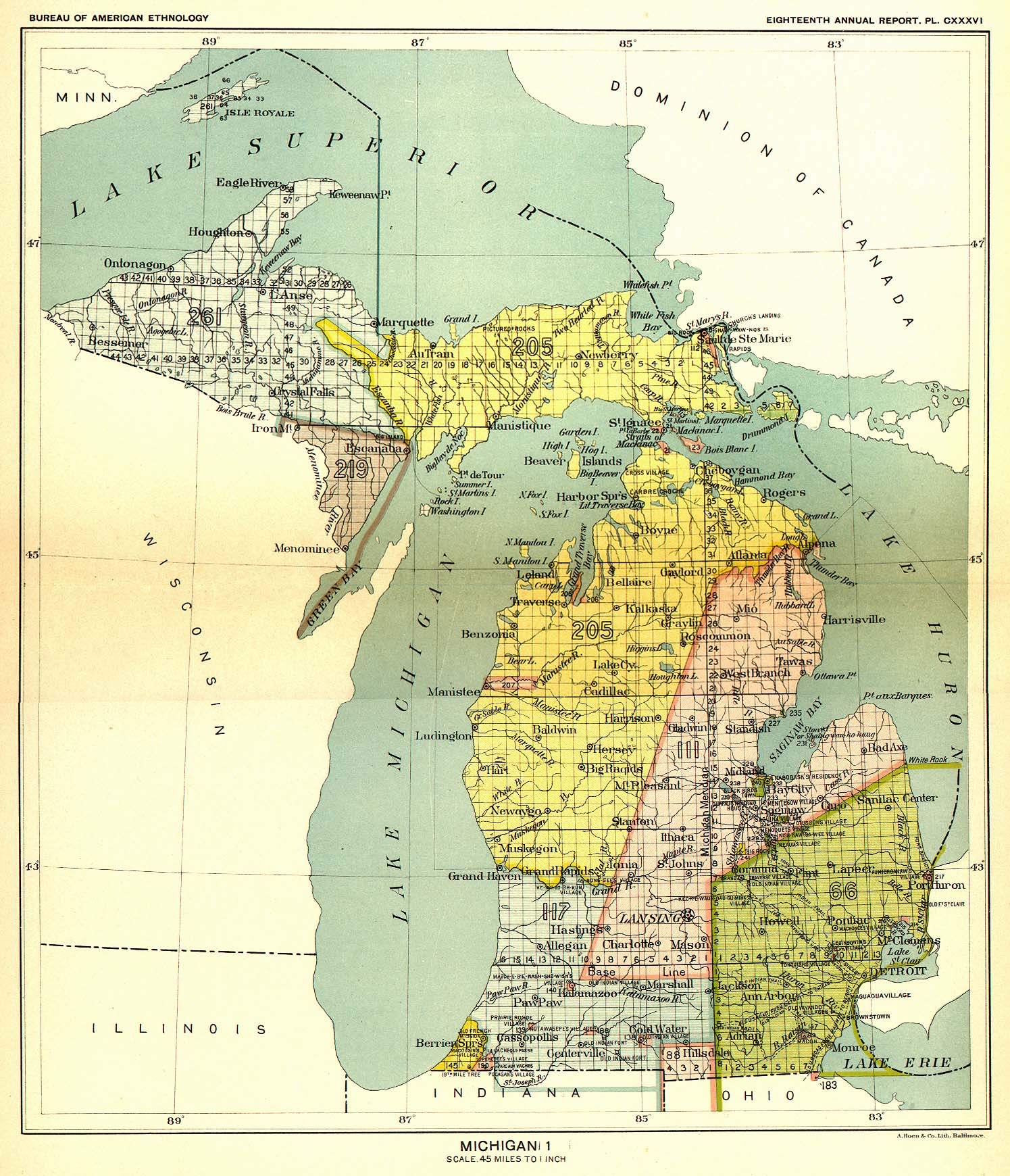 Michigan 1, Map 29