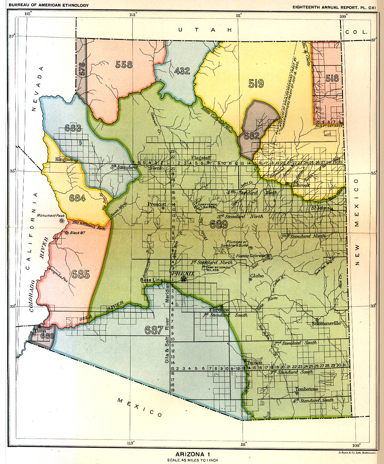 Arizona 1, Map 3