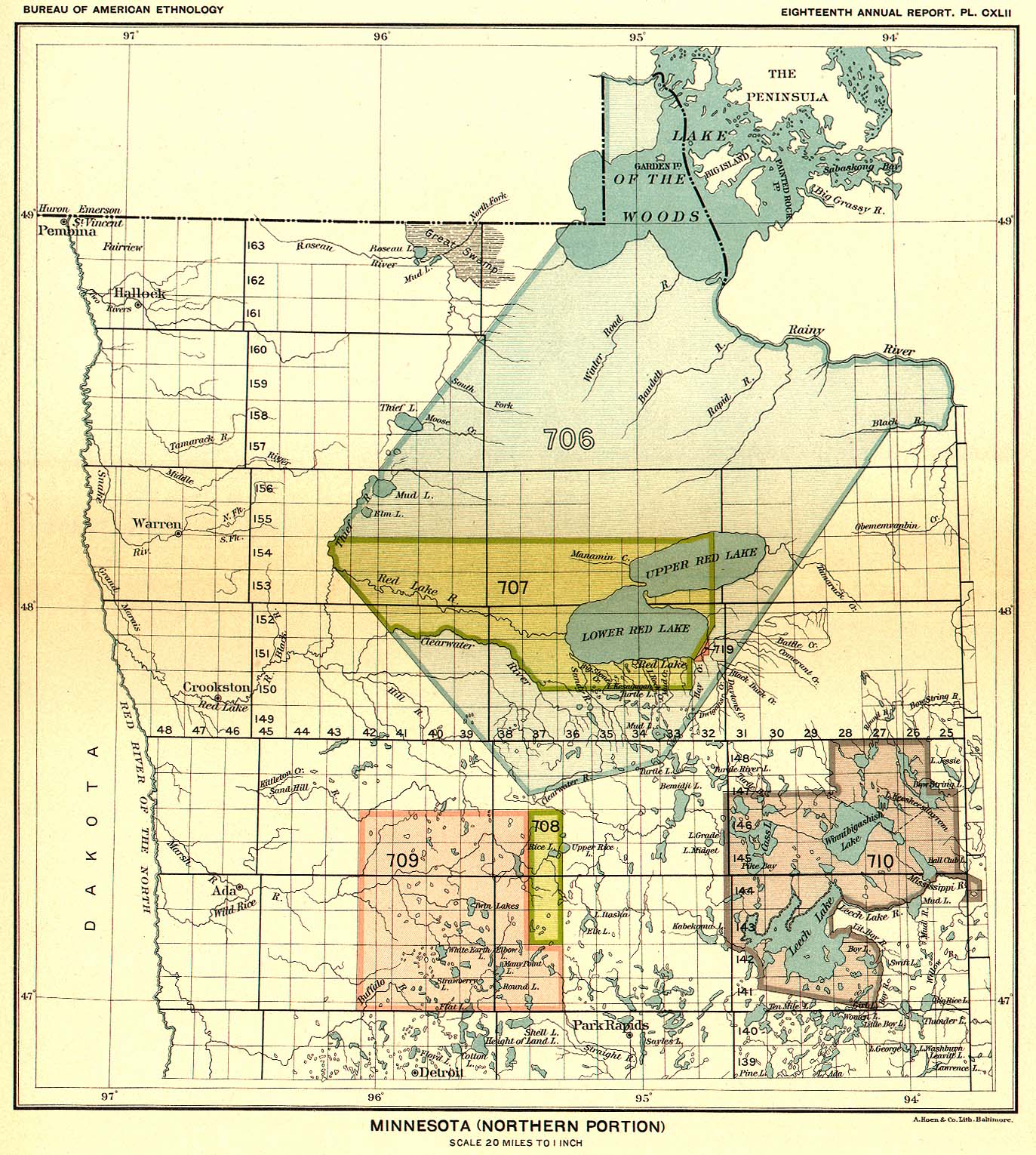  Minnesota (Northern Portion), Map 
35