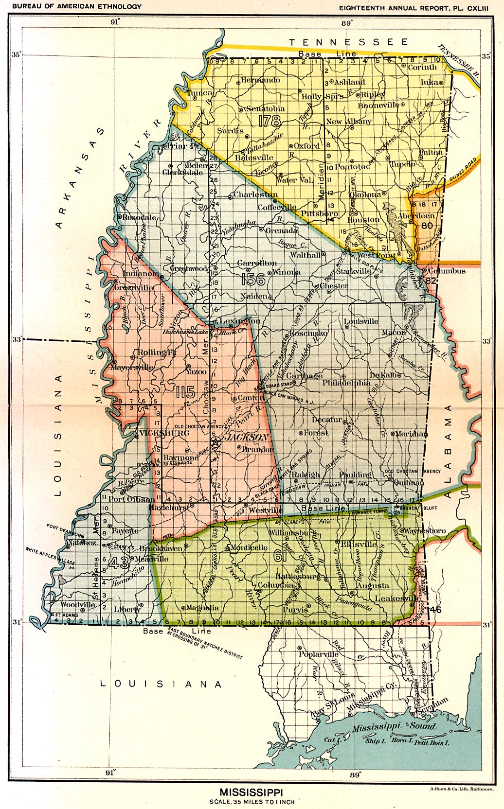 Mississippi, Map 36