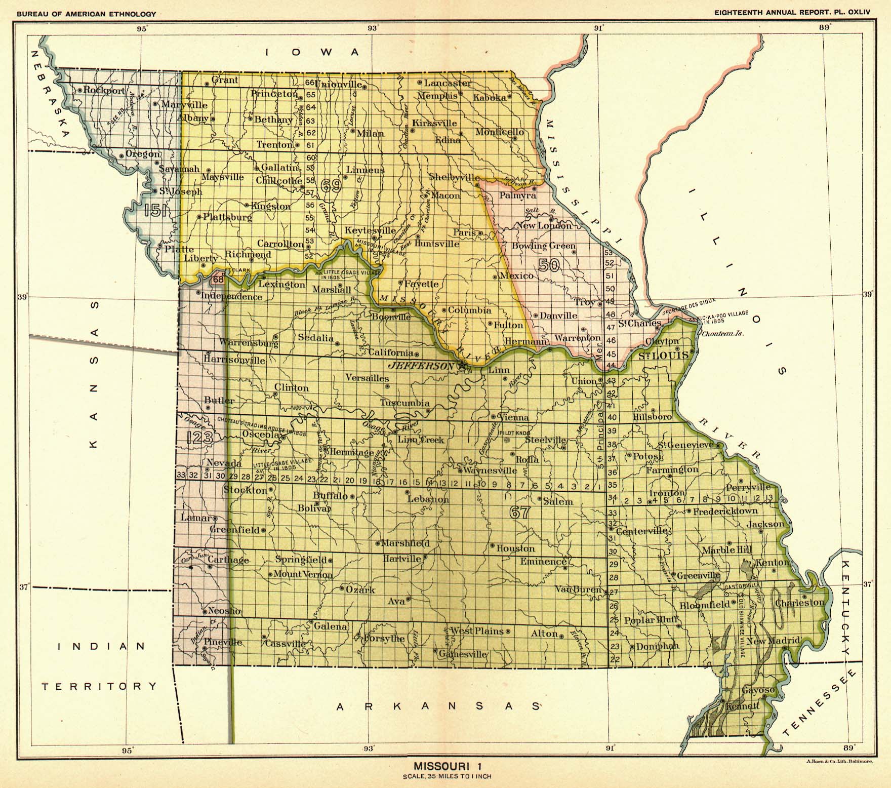 Missouri 1, Map 37