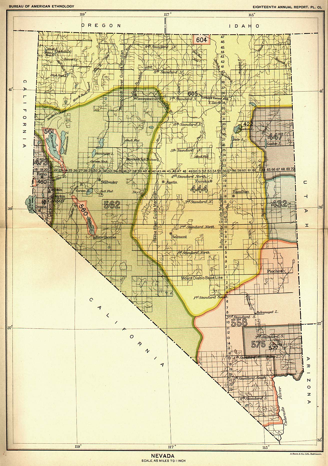 Nevada, Map 43