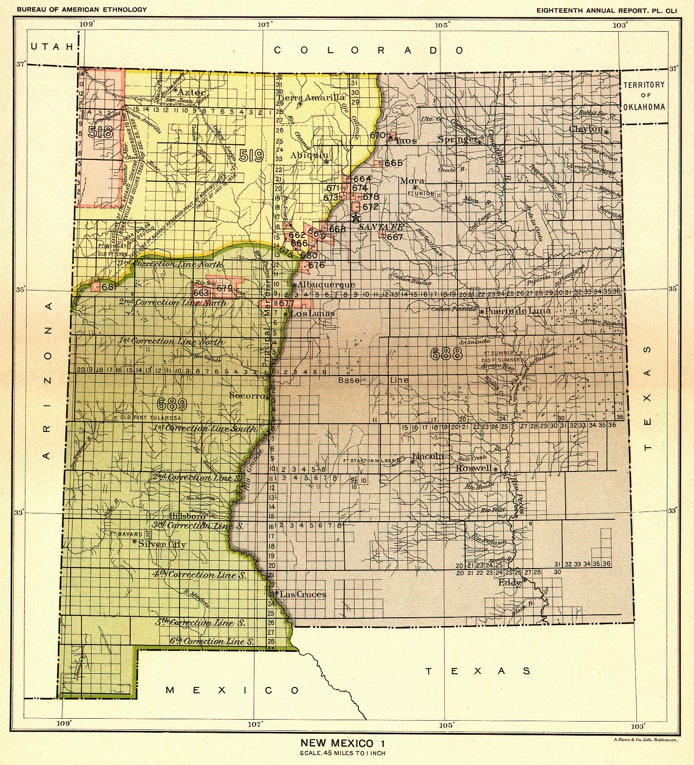 New Mexico 1, Map 44