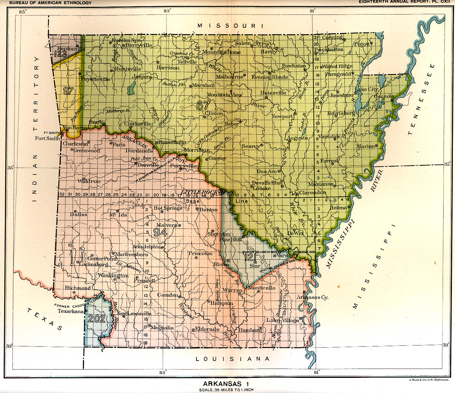 Arkansas 1, Map 5