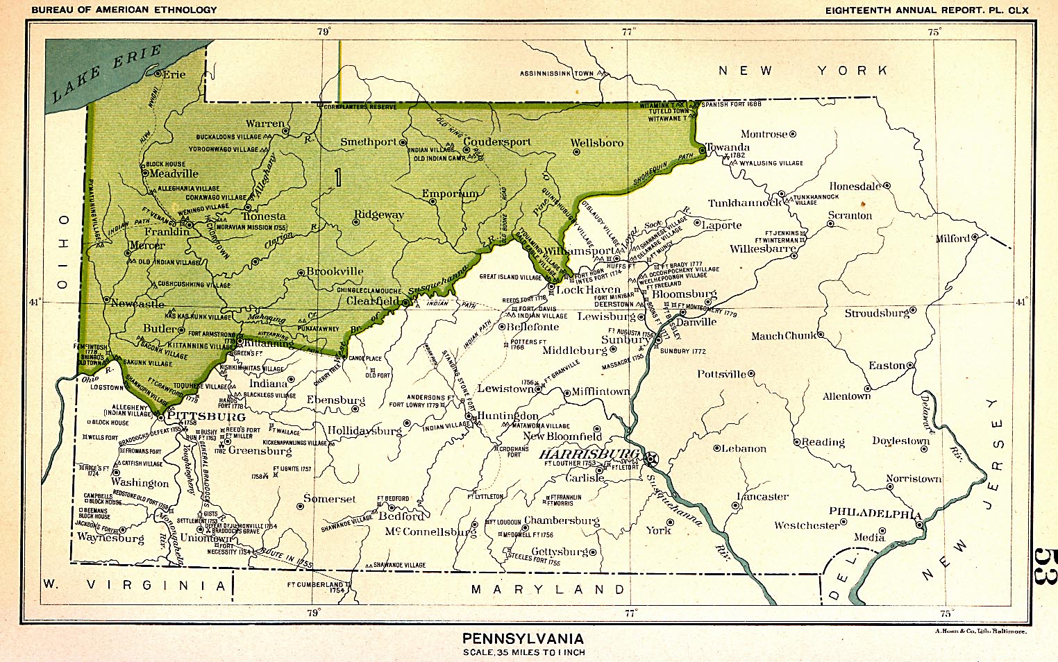 Pennsylvania, Map 53