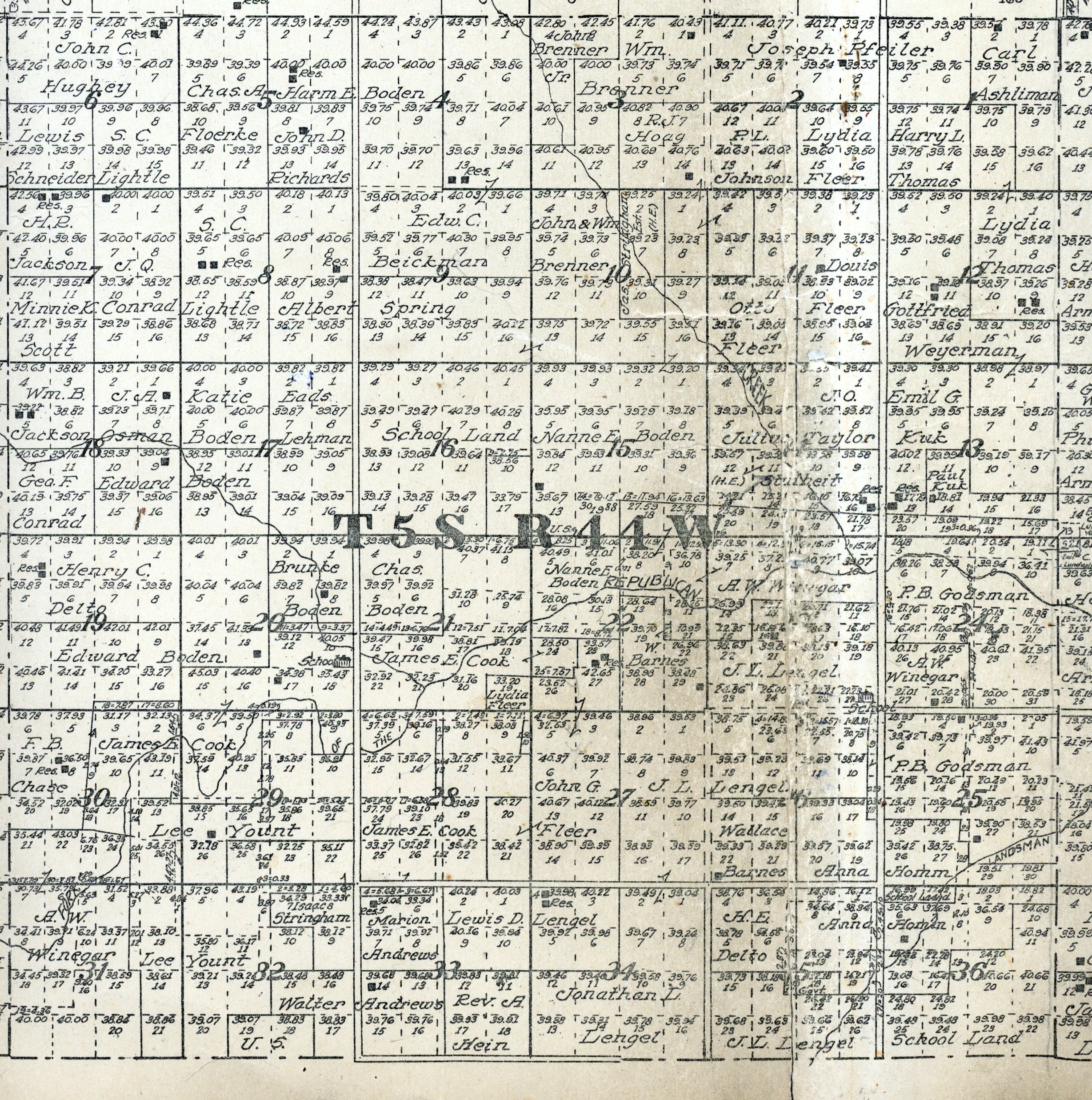 Yuma County Colorado Maps And Gazetteers