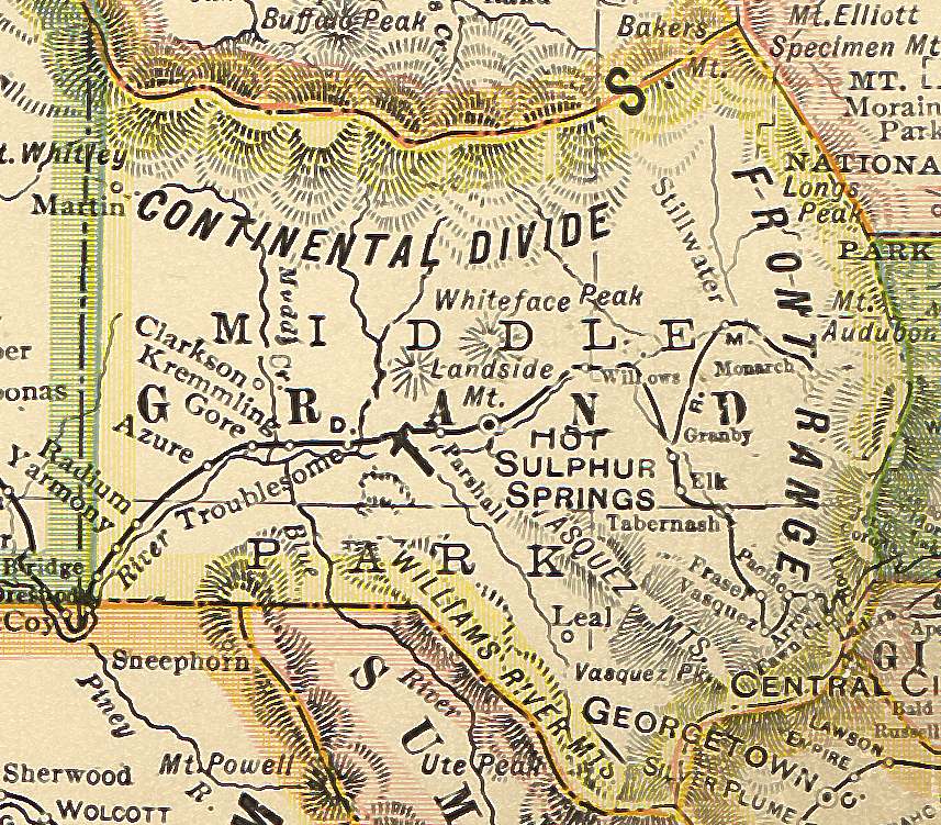 Colorado Maps. US Digital Map Library, Colorado Atlas 1920 Page