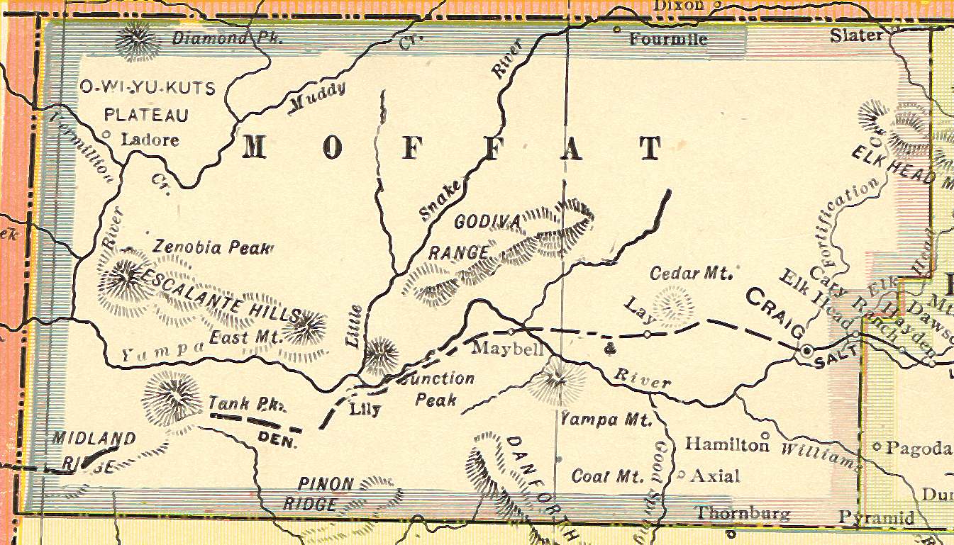 Moffat County, Colorado Genealogy, Census, Vital Records