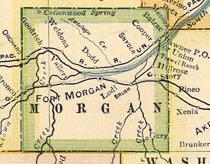 County, Colorado Maps and Gazetteers