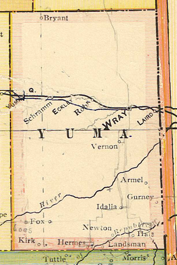 Yuma County, Colorado: Maps and Gazetteers