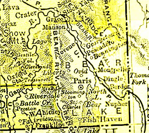 The Usgenweb Archives Digital Map Library Idaho Maps