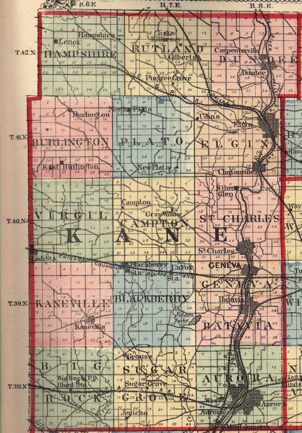 Ford county illinois plat map #3