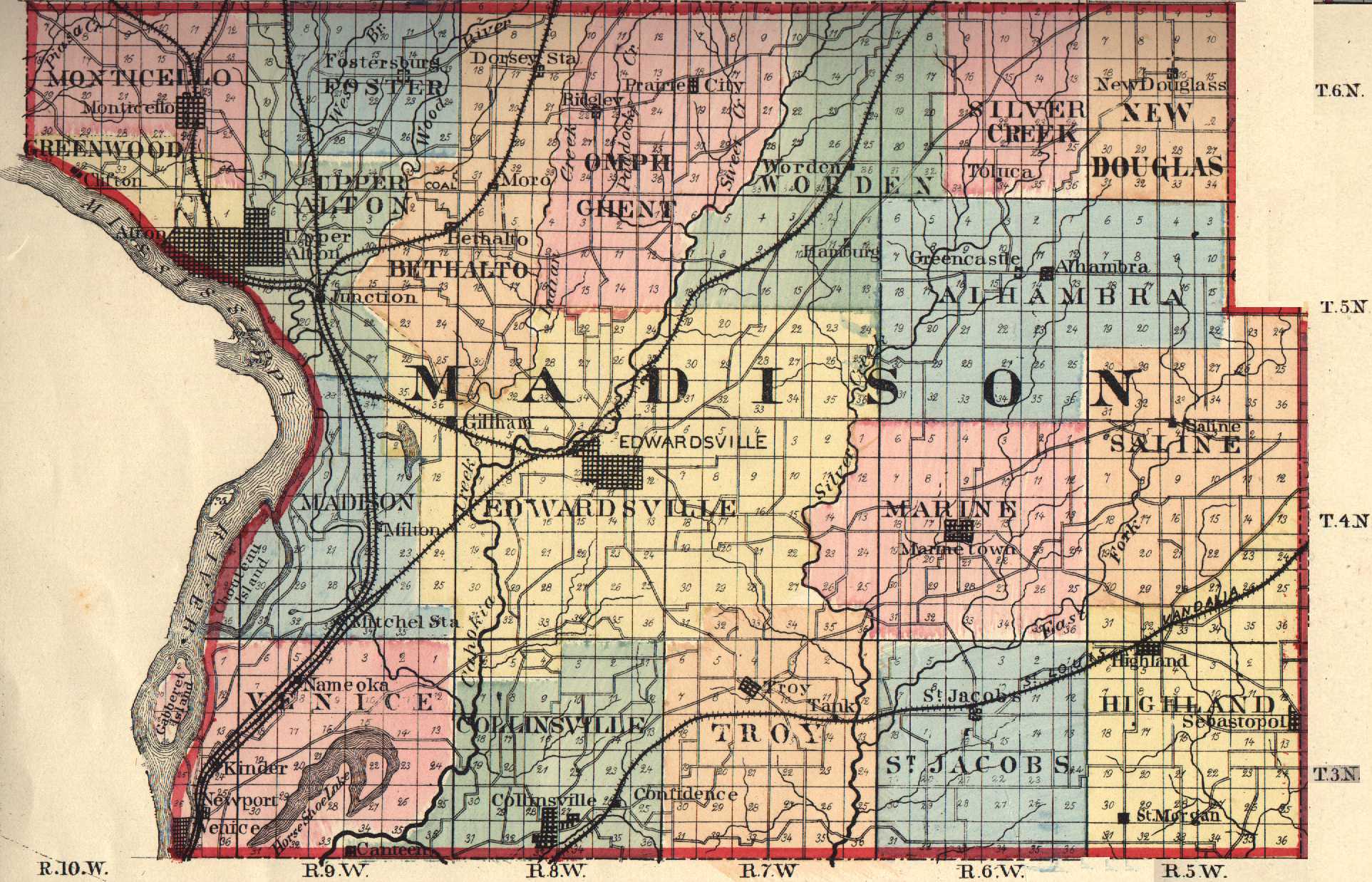 Ford county illinois plat map #4