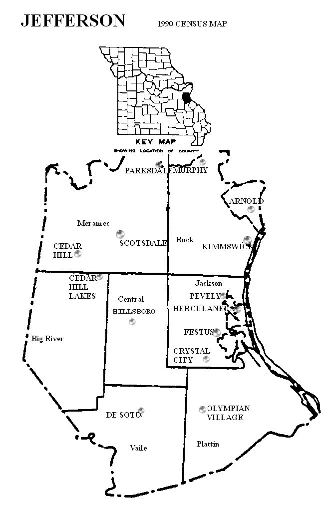 Property Lines Jefferson County Mo Jefferson County, Missouri: Maps And Gazetteers