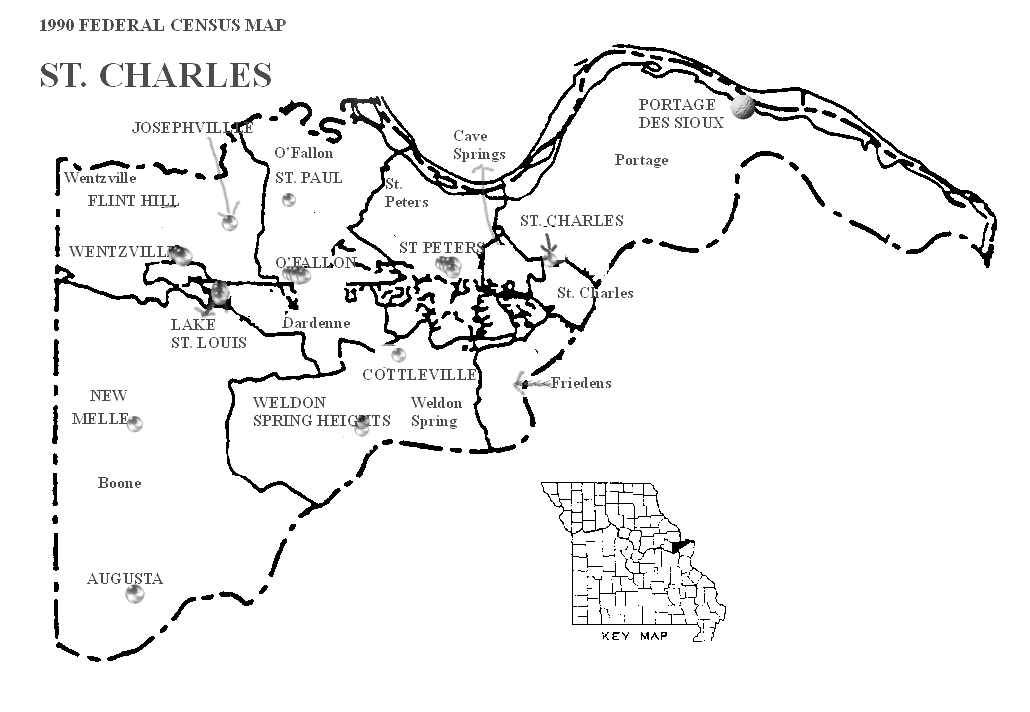St Charles County Property Map Saint Charles County, Missouri: Maps And Gazetteers