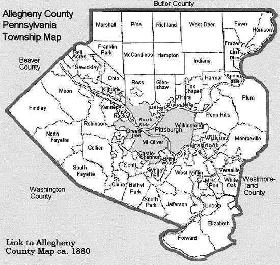 Allegheny County Townships