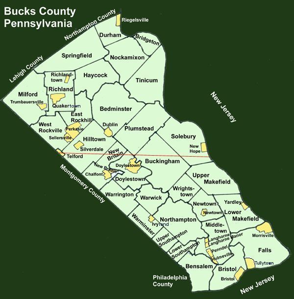 Bux Bucks Bucks County PA