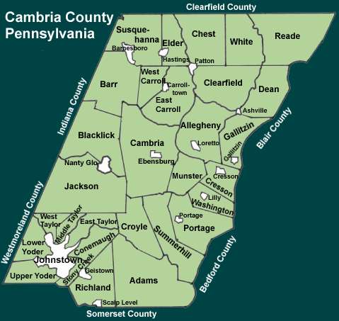 Cambria County Townships
