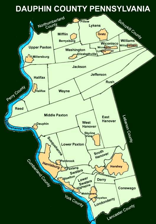 Dauphin County Townships