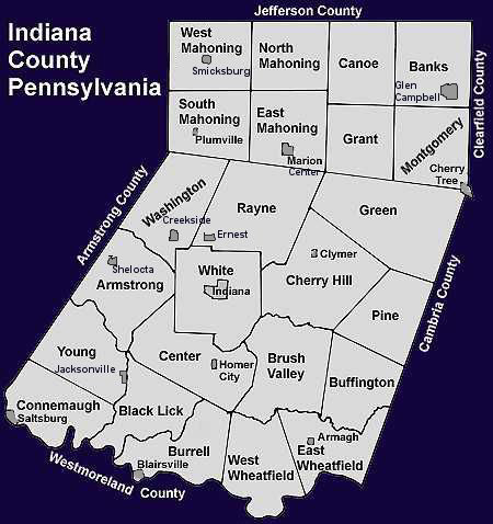Indiana County Townships