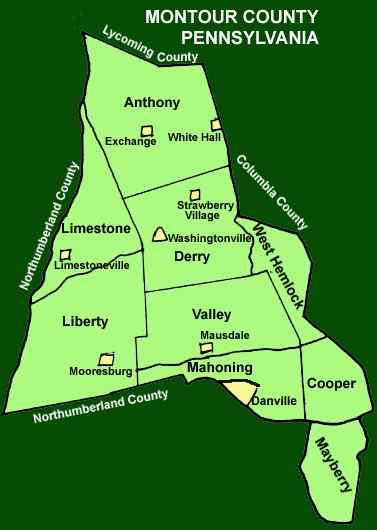 Cameron County Townships
