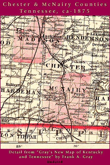 1839 TN MAP HENRY HICKMAN HOUSTON HUMPHREYS JACKSON COUNTY Tennessee History BIG 