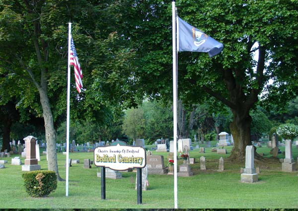 Bedford Cemetery Entrance