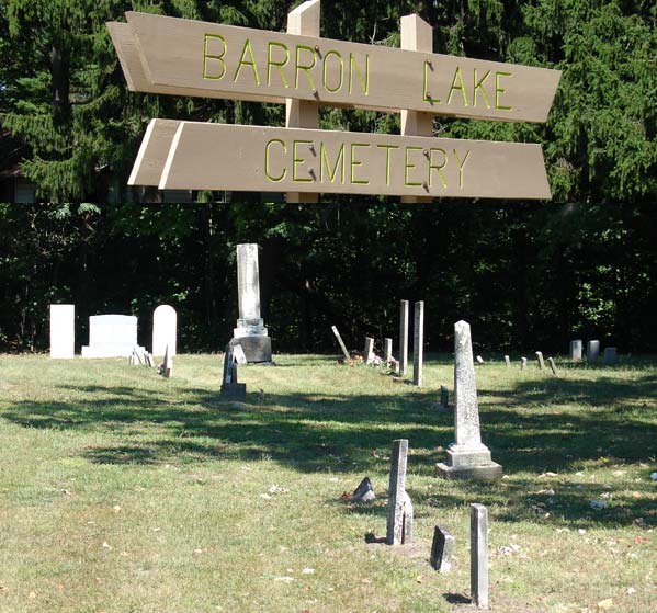 Over view of cemetery