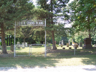 South Grand Blanc Cemetery Sign