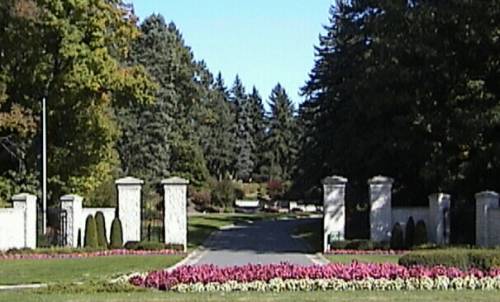 River Rest/Sunset Hills Cemetery Entrance