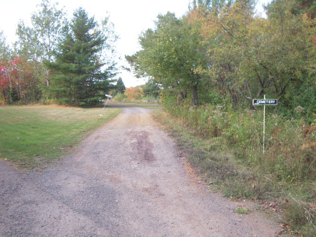 Atlantic Mine Cemetery Entrance