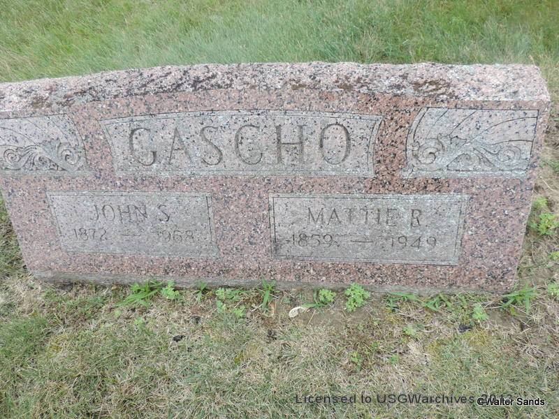 Pigeon River Mennonite Church Cemetery Headstones, Winsor